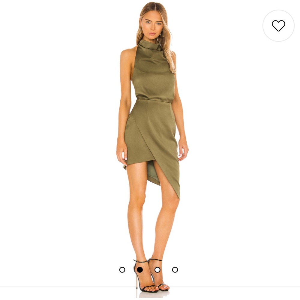 Elliatt x Revolve Camo Green Dress M